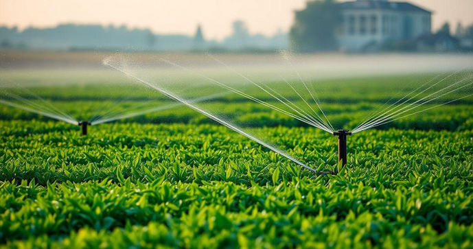 Como Escolher e Implementar Sistemas de Irrigação por Aspersão Eficientes