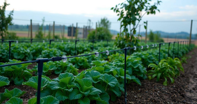 Irrigação para Hortaliças: Como Escolher o Sistema Ideal Irrigação para Hortaliças: Como Escolher o Sistema Ideal