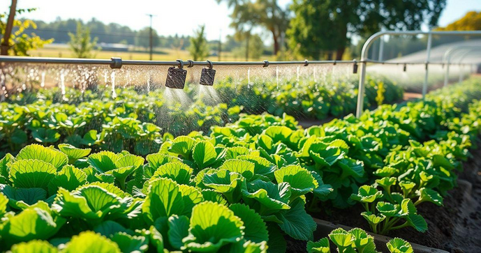Sistema de irrigação para hortaliças é a chave para colheitas saudáveis e produtivas Sistema de irrigação para hortaliças é a chave para colheitas saudáveis e produtivas