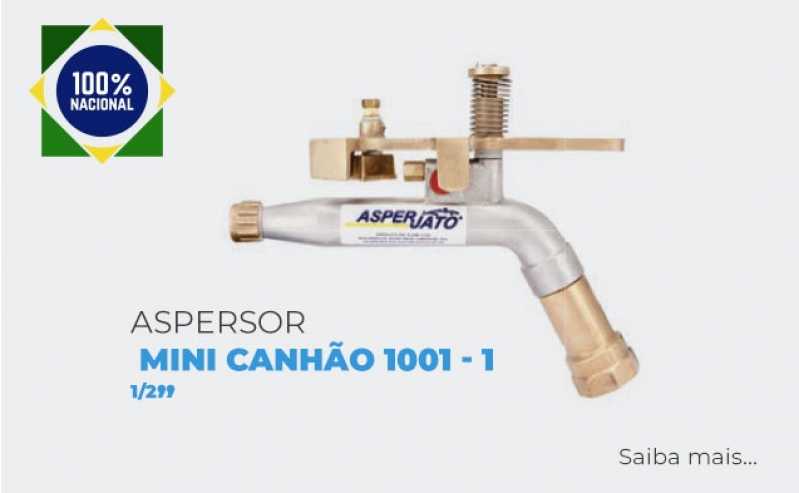 Aspersor Mini Canhão Irrigação á Venda Paragominas - Aspersor Canhão para Irrigação